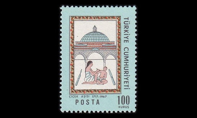 Turkki 2037 ** Isorokkorokotus 250v (1967)