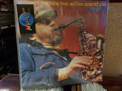 NEW PHIL WOODS QUINTET - INTEGRITY LIVE M-/M- 2LP