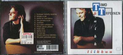 TIMO TURPEINEN . CD-LEVY . KAIKKI LIIKKUU