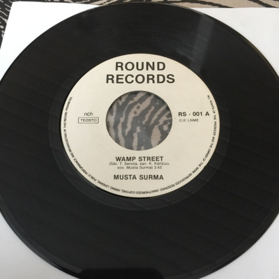 MUSTA SURMA: Wamp Street * Blue Wind * FIN 1979