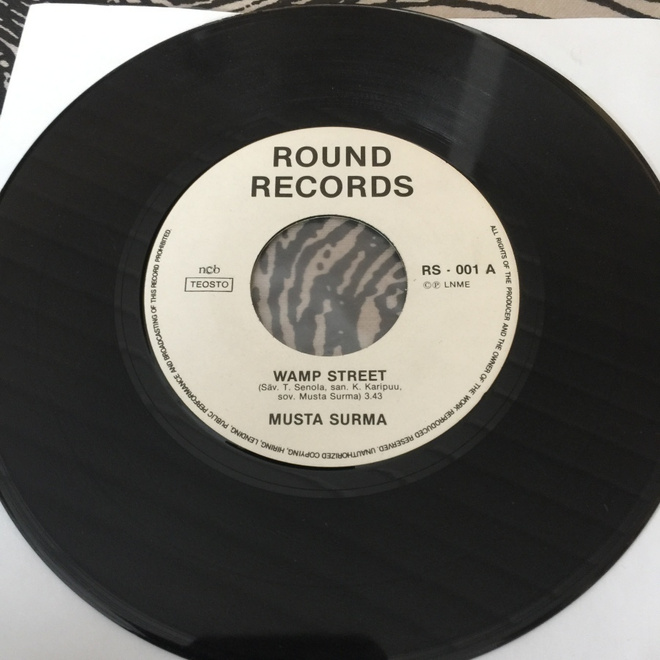 MUSTA SURMA: Wamp Street * Blue Wind * FIN 1979