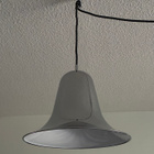 Verner Panton design: iso Pantop- kattovalaisin, väri kromi - pikkukuva 3