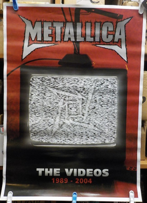 METALLICA - THE VIDEOS 1989 - 2004 PROMO JULISTE