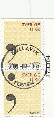 RUOTSI 2008 / Fa 2654/55 PARI LEIMATTUNA