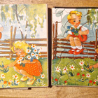 Palapeli Vintage 1950-1960 luvulta. Alkuperäinen laatikko mu - pikkukuva 3