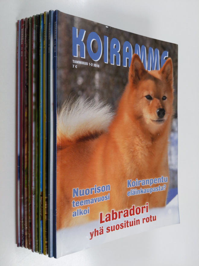 Koiramme vuosikerta 2016 (nrot 1-12)