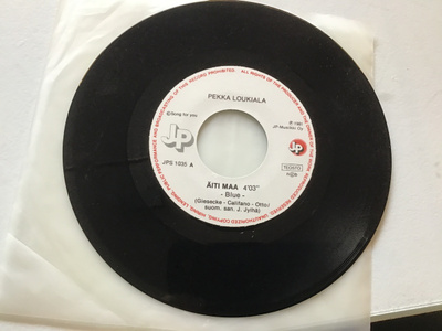 Pekka Loukiala . Äiti maa 7” lp vinyyli single