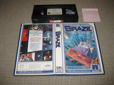 Brazil-VHS (FIx, Thorn Emi Video, Terry Gilliam, 1985)