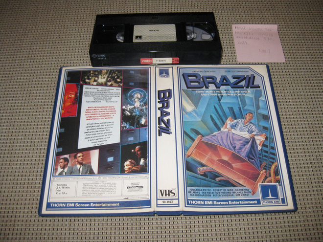 Brazil-VHS (FIx, Thorn Emi Video, Terry Gilliam, 1985)