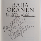 Raija Oranen : Nimeltään Kekkonen (tekijän omiste, signee... - pikkukuva 3
