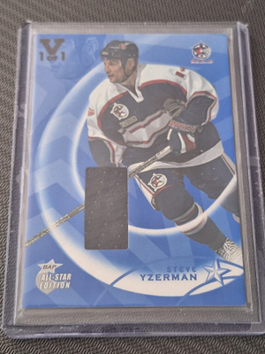 Vault 1/1 2003-04 BAP All-Star Edition Steve Yzerman Game Us