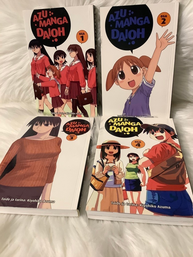 AZUMANGA DAIOH 1- 4  (MANGA SARJA)