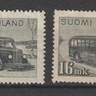 1946 16mk Onnibussi merkit leimattu ja leimaamaton* - pikkukuva 1