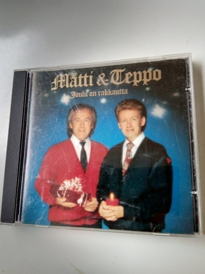 CD MATTI JA TEPPO - Joulu on rakkautta ( Sis.postikulut )