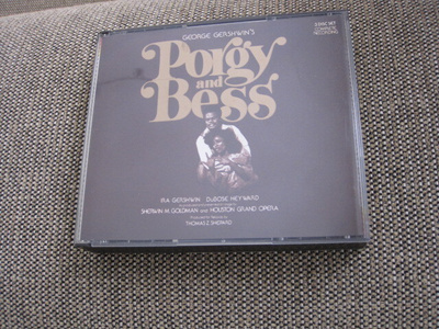 George Gershwin PORGY AND BESS (3 X CD) Houston Grand Opera
