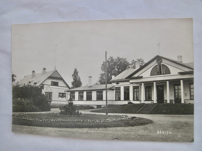 VANHA Postikortti Virolahti Harju 1920-l