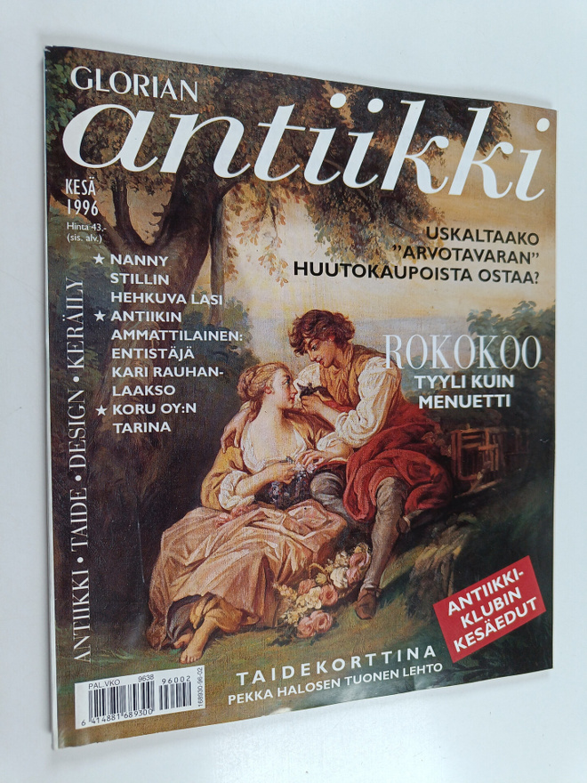 Glorian antiikki kesä 1996