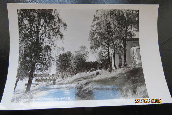 MAARIANHAMINA 1953 KULKENUT KORTTI