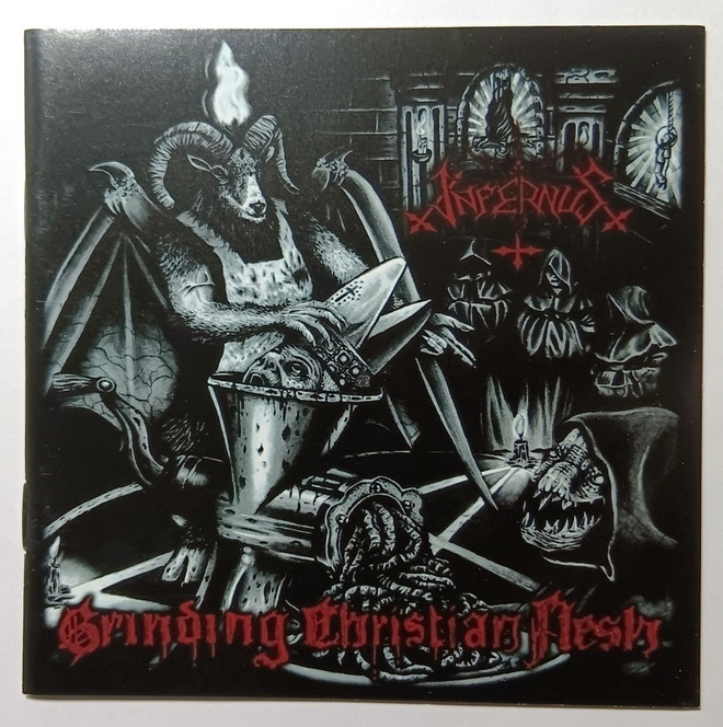 INFERNUS Grinding Christian Flesh CD (2015) HUIPPUKUNTO