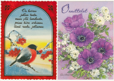 Aila Utriainen : 2 korttia