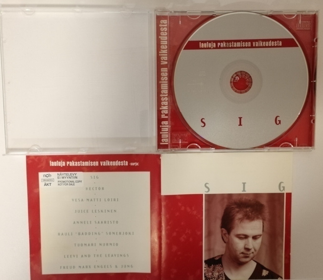 SIG: Lauluja Rakastamisen Vaikeudesta CD