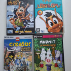 Pelipaketti, lasten PC (4 kpl, Hugo ym) - pikkukuva 2