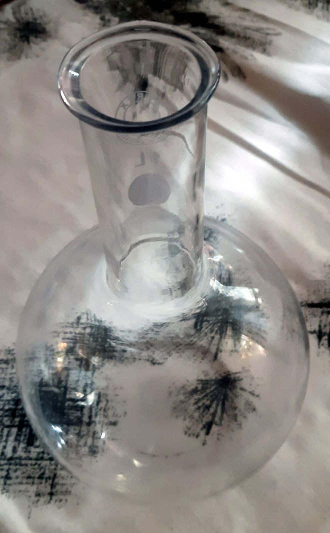 Pyrex-keittopullo - 1 L - Laboratoriolasia - Made in England