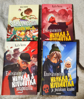 Kalle Veirto : HENKKA & KIVIMUTKA X 3 Ja SÄHLYMESTARIT