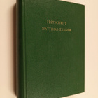 Festschrift Matthias Zender : Studien zu Volkskultur, Spr... - pikkukuva 1