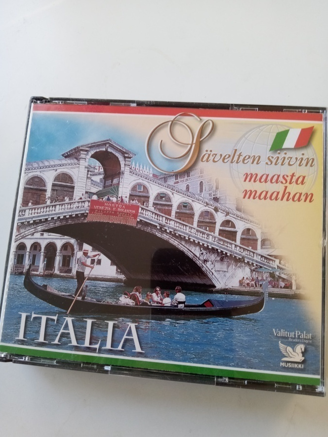3CD Sävelten Siivin Maasta Maahan - ITALIA (Sis.postikulut )