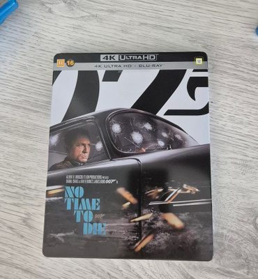 007 - No Time To Die Steelbook (4K Ultra HD + Blu-Ray)