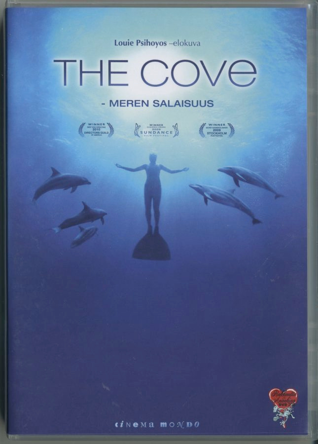 THE COVE – MEREN SALAISUUS - Suomi-DVD 2009, Delfiinidokkari
