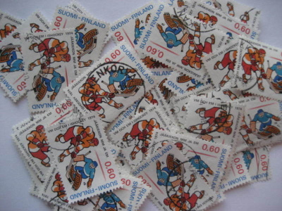 Ice-hockey Player and Goalkeeper 1974 yli 40 kpl erä