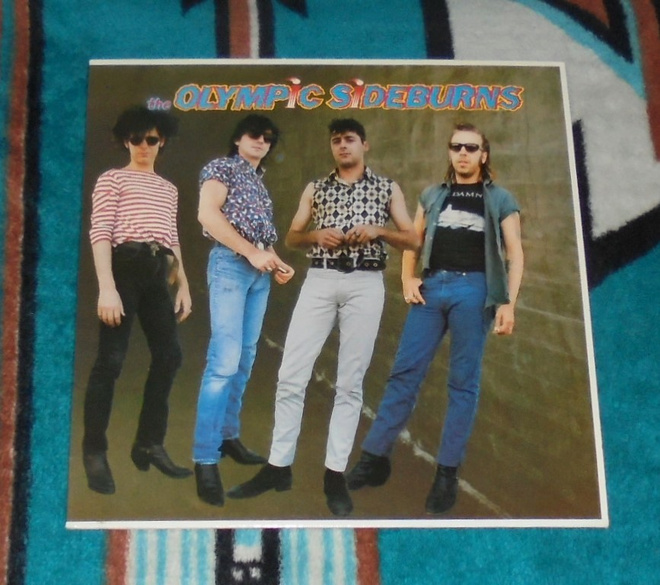 THE OLYMPIC SIDEBURNS ~ LP + 12" EP Ex/Ex