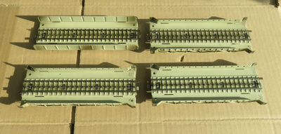 Märklin M 2 suoraa ramppiosaa peltiä