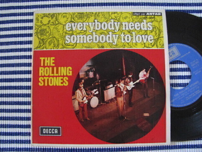 Rolling Stones everybody needs 7 45 ranska 6-71 antar