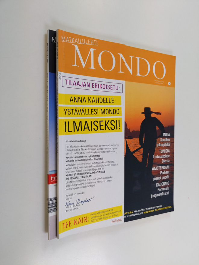 Mondo 3-6/2010 (Numero 4 puuttuu)