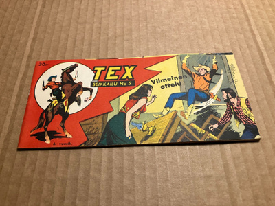 TEX WILLER LIUSKA 5/1958 HYVÄ