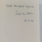 Trefor M. Owen : Welsh folk customs (signeerattu) - pikkukuva 3