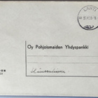 Pankkikirje Lammin kirkko -merkillä 1956 Lahti -leimalla - pikkukuva 1