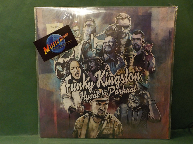 FUNKY KINGSTON - HYVÄ JA PARHAAT - UUSI "SS" FIN 2018 LP