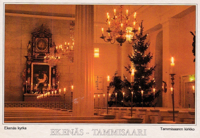 KIRKKOKORTTI - TAMMISAAREN KIRKKO - SISÄKUVA - 3
