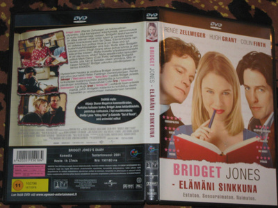 DVD - BRIDGET JONES - Elämäni Sinkkuna - 2001 EX+