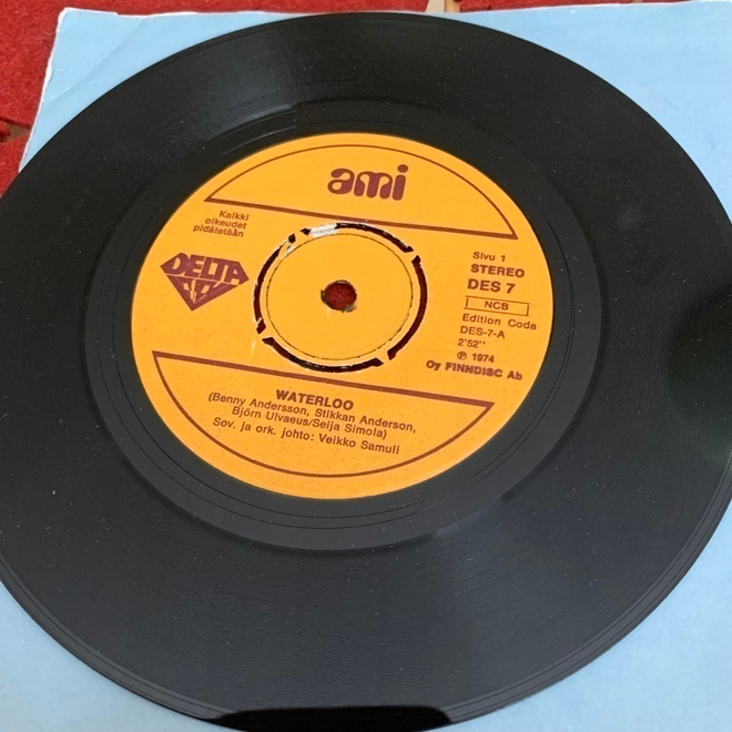 AMI: Waterloo * Kun pois on hän * FIN 1974