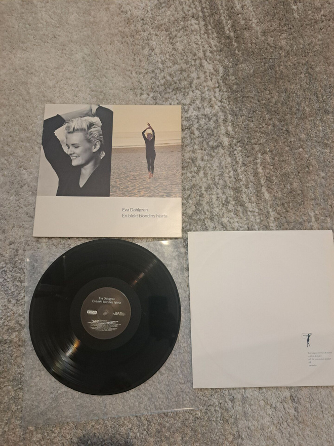 Eva Dahlgren – En Blekt Blondins Hjärta LP