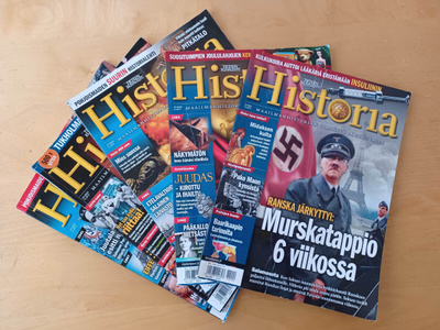 Tieteen Kuvalehti Historia -lehtiä 5 kpl