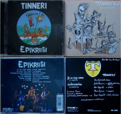 TINNERI: Epikriisi - CD + Se on ihan sama - Cds (UUSI)