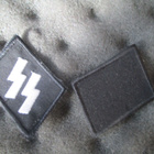 Waffen SS upseerin kauluslaattapari - pikkukuva 1