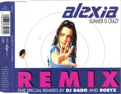 Alexia - Summer Is Crazy Remix (CD) EX+!! Maxi-single