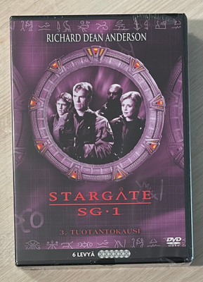 Tähtiportti (Stargate SG-1): Kausi 3 (6DVD) *UUSI*